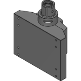9119ACR - Machine Adapter with Capto, Right design