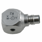 8766A - IEPE Triaxial Accelerometer, Miniature, PiezoStar, 50… 1000g