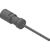 1674AZsp - Single Wire Anschlusskabel M4x0,35